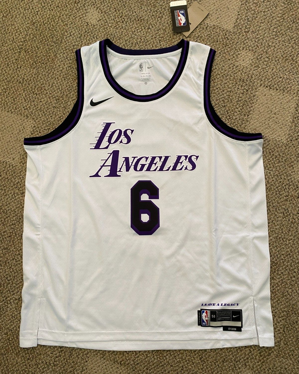 Nike LeBron James Basketball Jersey City Edition DO9597-101 NBA