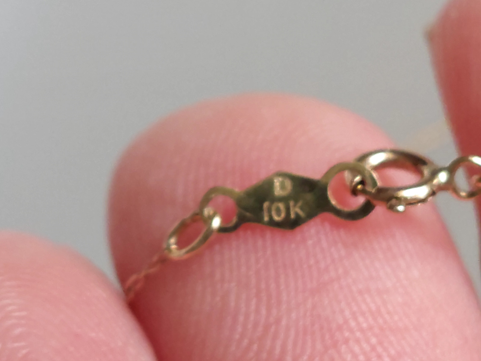 ELEGANT 10K YELLOW  SOLID GOLD LAB RUBY PENDANT C… - image 7