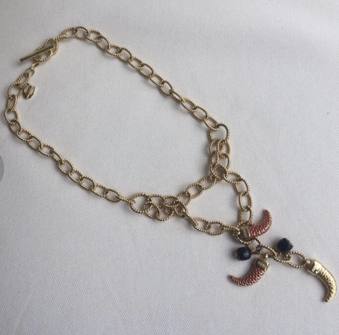 Collana Donna JUST CAVALLI -NUOVO - - Immagine 2 di 4