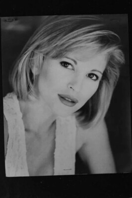 Peggy Mcintaggart Headshot With Resume Miss January 1990 8x10 PHOTO