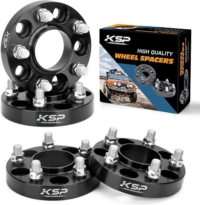 KSP 4PC 5X4.5 25mm Wheel Spacer for 2015+ Ford Mustang 2020+ Explorer 19+Aviator