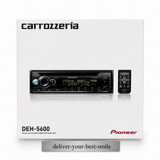 Pioneer Carrozzeria DEH-5600 1DIN Car Audio CD Bluetooth USB AUX DSP New From JP