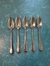 Vintage 5 Enjoy Grapefruit Serrated Edge Grapefruit Spoons Stainless Steel 6" L