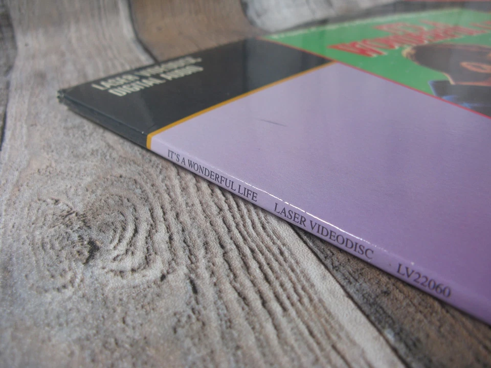 It's A Wonderful Life Laserdisc Videodisc Foto 3 de 4