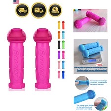 Scooter Grip Handlebar 1 Pair Bicycle Grip Fit for 2-3-4 Wheels Kid Kick Scoo...