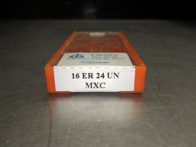 Carmex Precision Tools Carbide Inserts QTY10 16 ER 24UN MXC (LOC516)