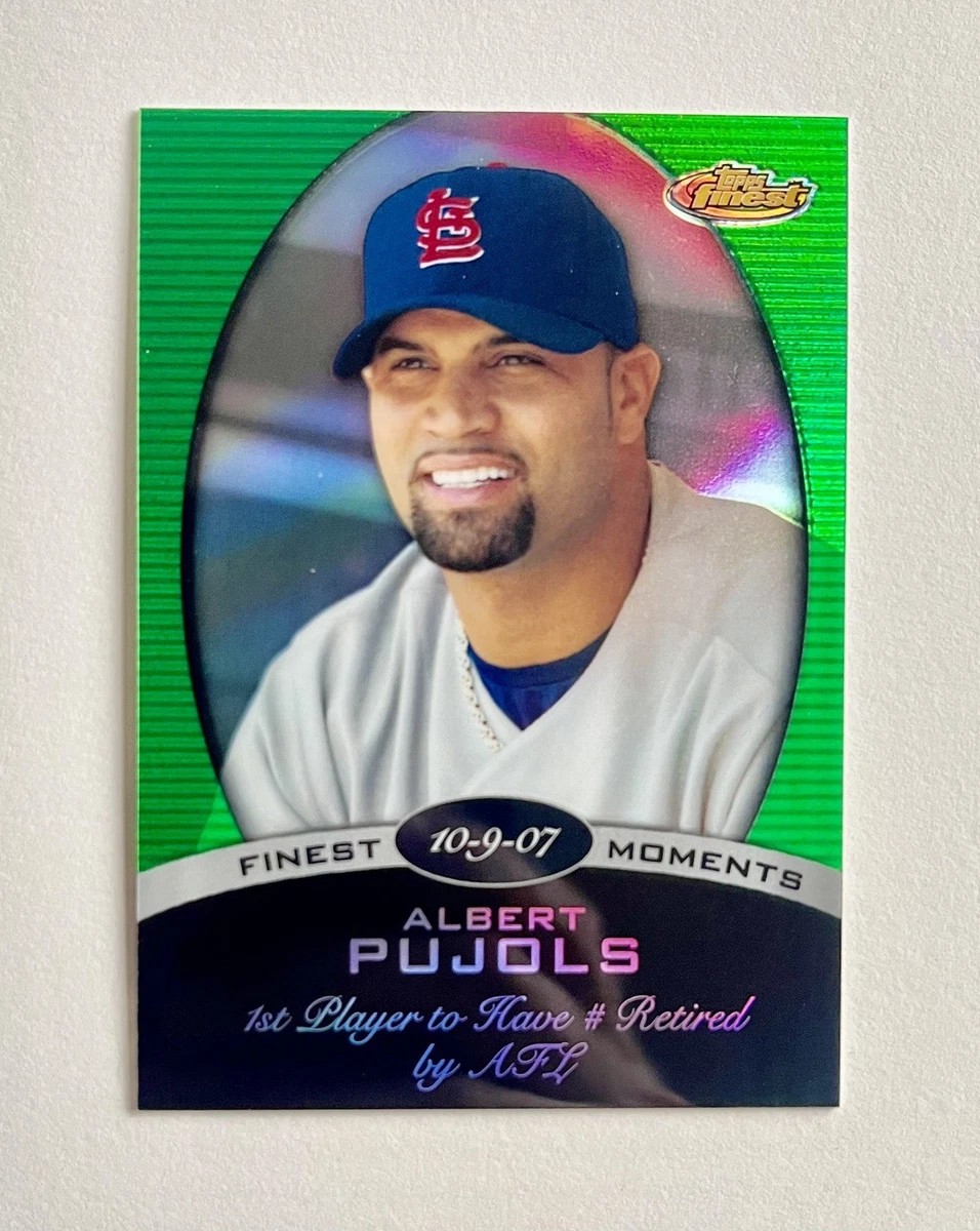 Topps Albert Pujols Rookie Baseball Sports Trading Cards