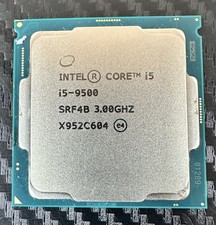 9th Gen Intel Core i5-9500 LGA 1151 CPU Processor 3.0GHz up to 4.4GHz 6Core 9MB.