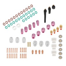 LABLT for WP-17/18/26 90  TIG Welding Torch Stubby Gas Lens Glass Cup Kit