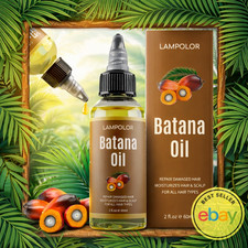 Raw Batana Oil Hair Growth  Repair 100 Pure Unrefined Dr. Sebi Organic