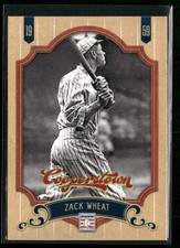 2012 Panini Cooperstown #65 Zack Wheat