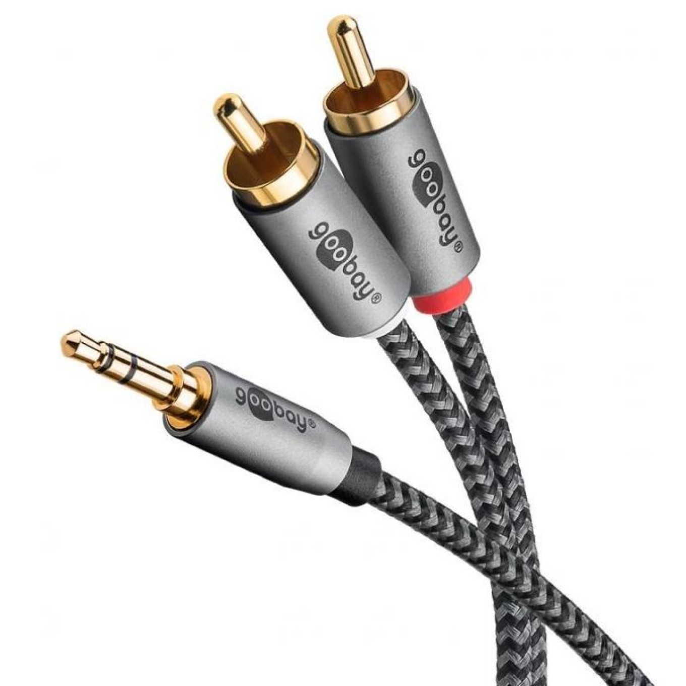 AUX Audio Adapter Cable, 3.5mm Jack to Stereo Male 65288