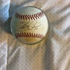 Dave Justice Signed Baseball