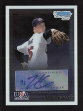 2010 Bowman Chrome #USA-HO Henry Owens 18U USA Baseball Autographs