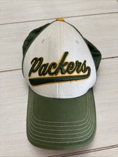 Green Bay Packers NFL Team Apparel Kids Green White Baseball Cap Adj Wisconsin
