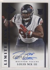 2014 Panini Limited Limited INK Blue 8/10 Louis Nix III #LI-LN Auto 1s8
