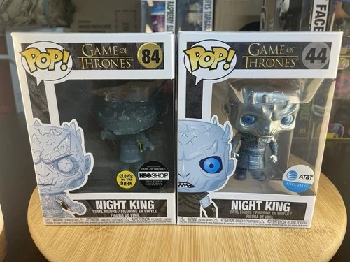 Funko POP! Game Of Thrones Night King  HBO Exclusive & AT&T Exclusive Bundle