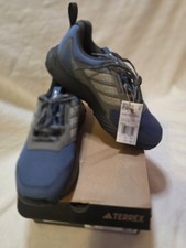 adidas Tracefinder Trail Wonder Steel Carbon Running Shoes Blue Gray JI0958