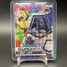 2021-22 Panini Mosaic LeBron James Swagger #2 Lakers