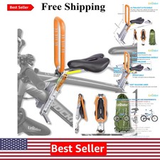 Front Mount Child Bike Seat   Ultra-Light  Tool-Free for Kids 2-6