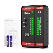 Network Ethernet Cable Tester for LAN RJ45 RJ11 CAT5 CAT5E CAT6 CAT6A CAT7, E...