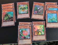 YUGIOH NATURIA STINKBUG and other Naturia set 1ST EDITION 