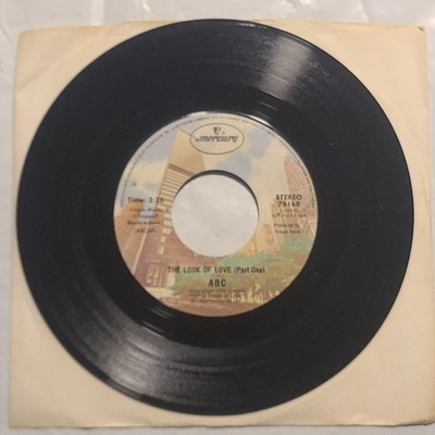 ABC - The Look Of Love/ Theme From Mantrap - Mercury 45 RPM Record