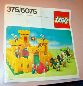 Lego 375/6075 Classic Castle, Complete with Instructions