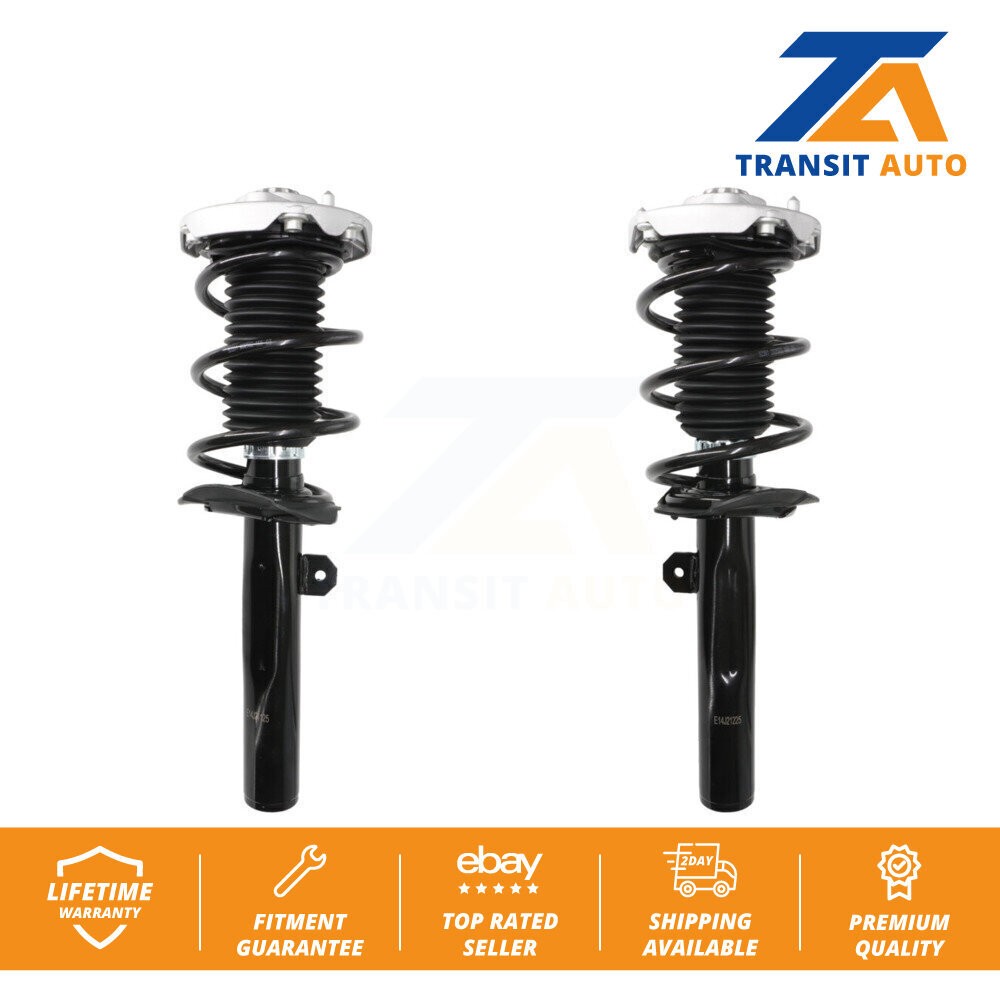 Front Complete Shock Strut Coil Spring Kit For BMW X1 Exclude M