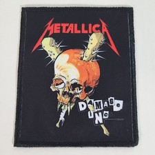 METALLICA Damage Inc. SMALL PATCH Printed Band Logo