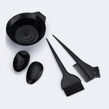 Hair Dye Color Brush and Bowl Set, Mixing Kit 4 PCS