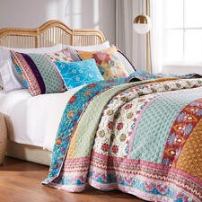 Greenland Home Fashions Greenland Home Thalia Quilted Bedding Set 2-Piece