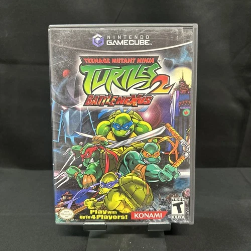 Teenage Mutant Ninja Turtles 2: BattleNexus Case & Discs Only Nintendo Gamecube