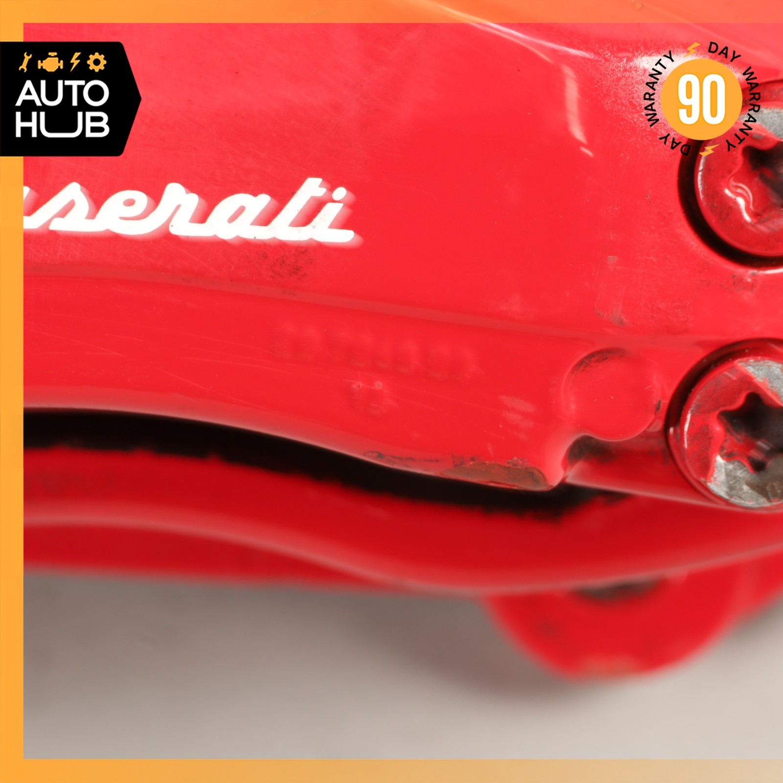 04-17 Maserati GranTurismo Front Left & Right Brake Caliper Calipers Set OEM