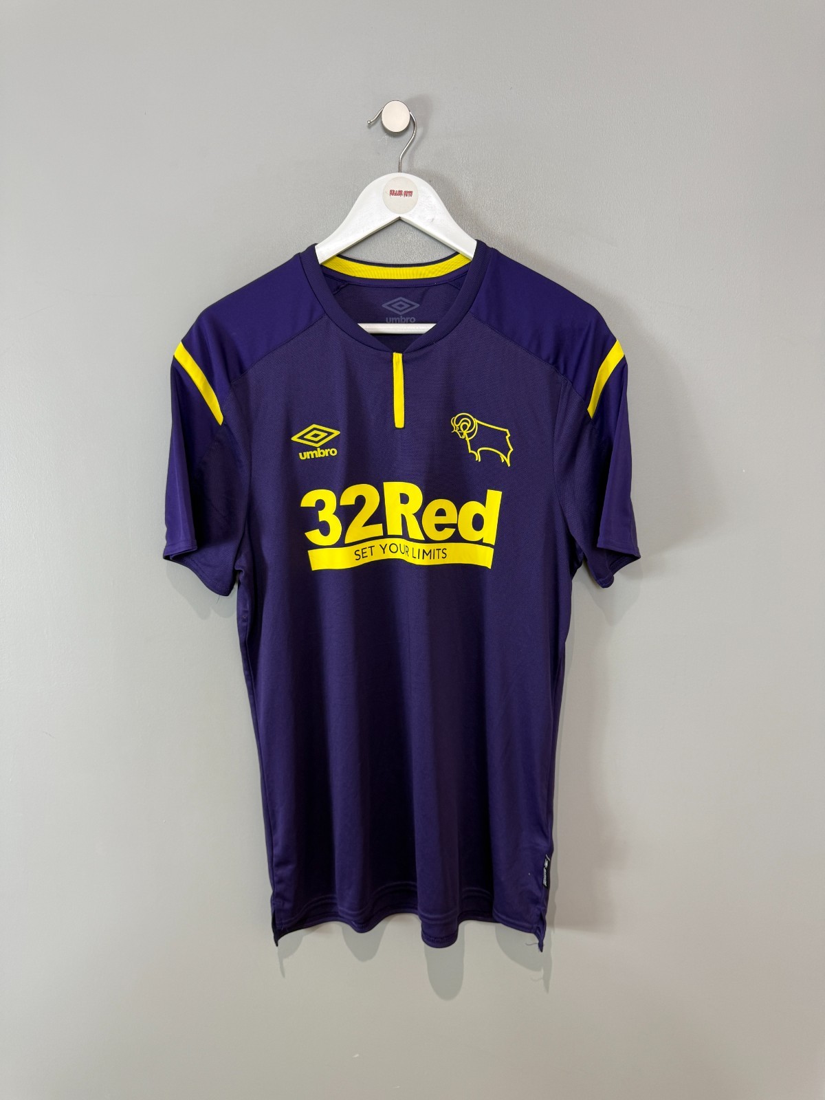 DERBY COUNTY 2021/22 THIRD SHIRT  (L)  UMBRO ORIGINAL VINTAGE FOOTBALL SHIRT for sale on Ebay