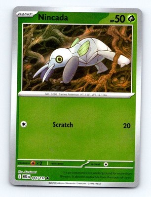 Nincada - 016/132 - ME01: Mega Evolution (ME01) - Pokemon NM/M