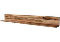 Wandregal HäNgeregal Wandboard BüCherregal Holzregal Regal Wildeiche 115X17X19
