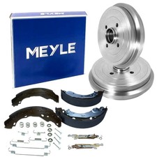 MEYLE Bremstrommel Bremsbacken Rep-Satz Hinten für NISSAN MICRA IV K13