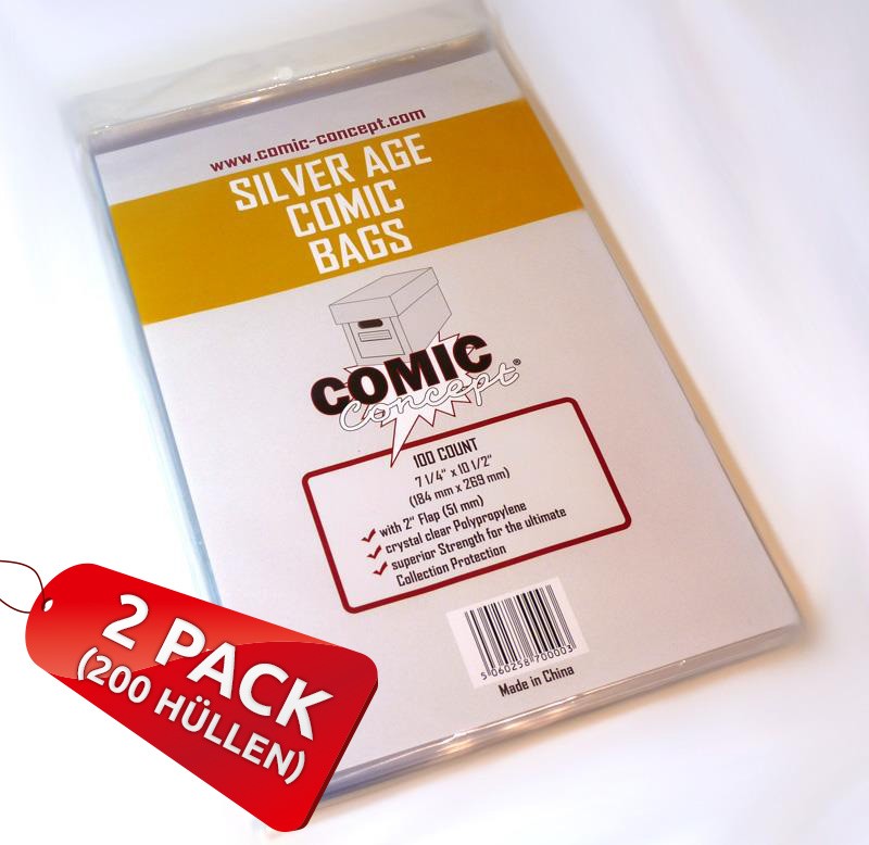 200 buste Comic Concept Silver Age 184 x 269 mm foto 2