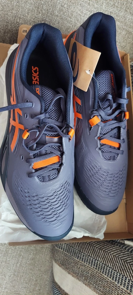 asics GEL-RESOLUTION X 28.0 ネイビー/オレンジ asics GEL-RESOLUTION