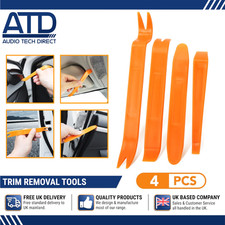 Trim Tool 4PC Removal Set Dashboard Door Panel Plastic Car Audio Dash Pry Kit X4
