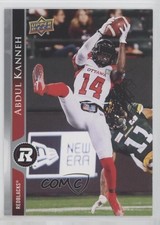 2021 Upper Deck CFL Blank Back Abdul Kanneh #144 d4e