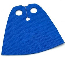 Lego New Blue Minifigure Cape Cloth Standard Spongy Stretchable Fabric Part
