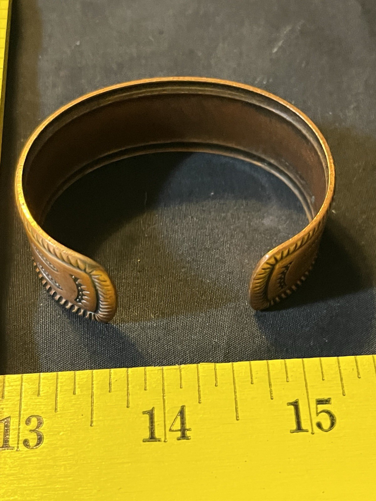 Solid Copper Native American Storyteller Thunderb… - image 10