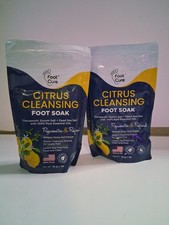 Citrus Cleansing Foot Soak W/ Epsom Salt For Toenail Repair Athletes Foot