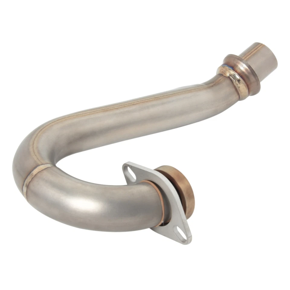 Tubo delantero de cabezal de escape de titanio apto para KTM Duke 390 250 RC390 2017-2019 Foto 3 de 4