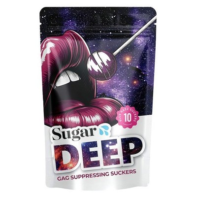 Sugar Splash Gag Relief Suckers - Anti-Gag Lollipops (10-Pack)