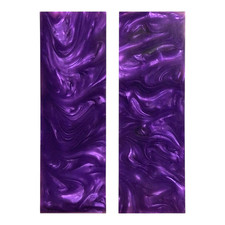 Amethyst Purple Pearl Scale Sets Knife handles gun grips 1911