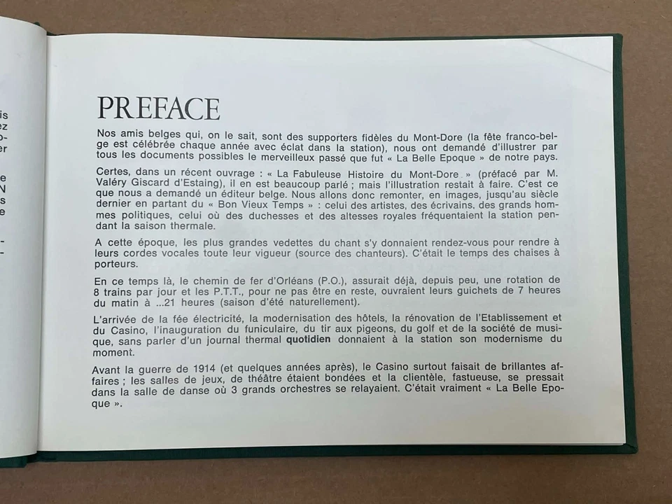 VIEUX PAPIER ANCIEN LIVRET LE MONT DORE A LA BELLE ÉPOQUE PAR A.SAUVAGNAT - Photo 3/4