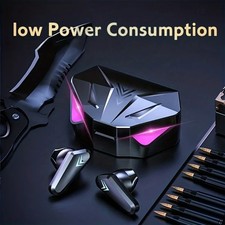 TWS Bluetooth Earbuds Waterproof Bluetooth 5.1 Headset Noise Cancelling Wireless